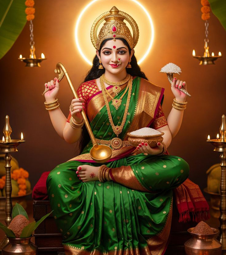 Day 3 Navaratri Annapurna Devi Puja